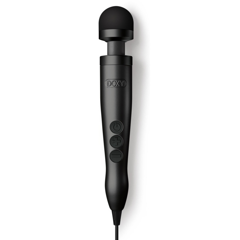 Doxy Wand Doxy Die Cast 3 28cm Noir - Tête 45mm
